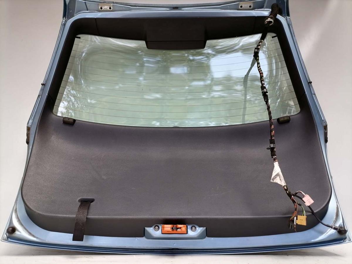 Skoda Fabia 1 original Heckklappe mit Heckscheibe LF5X Satin Grey Met Fließheck Bj.2007